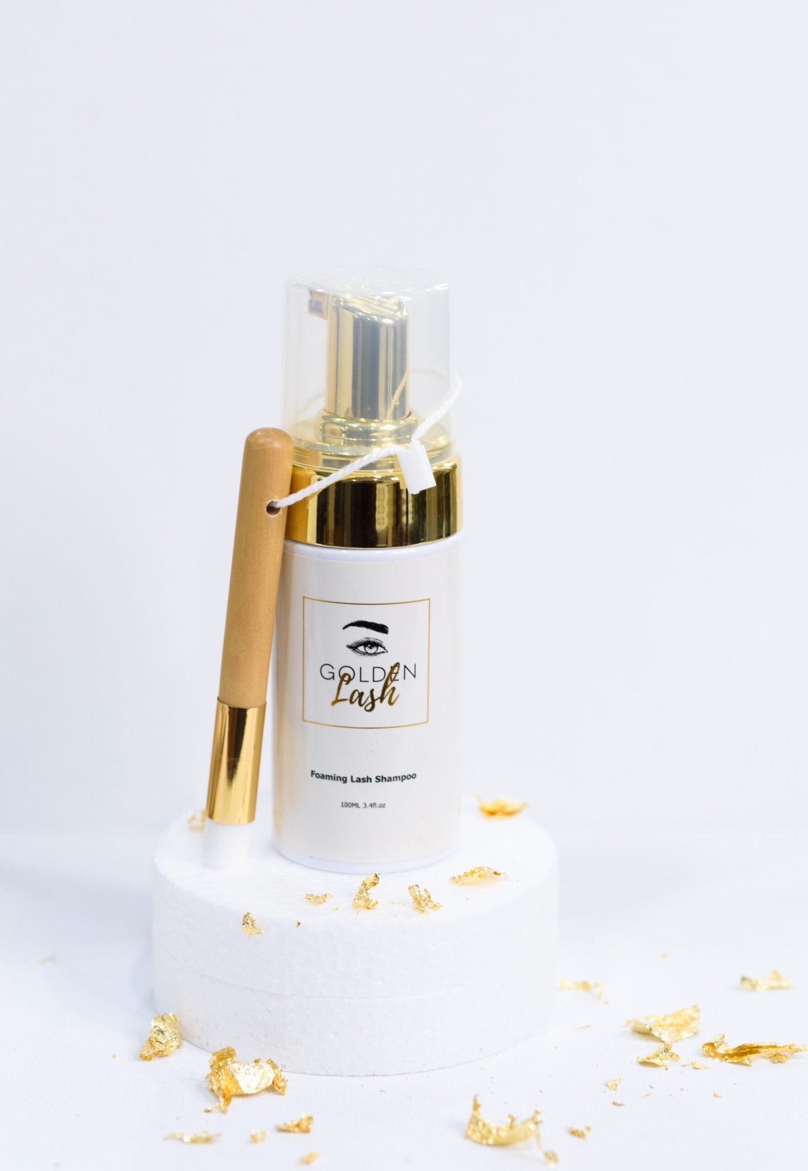 Golden Lash foaming lash shampoo