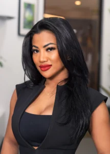 Branding headshot of Desi at Refined Beauty by Keke