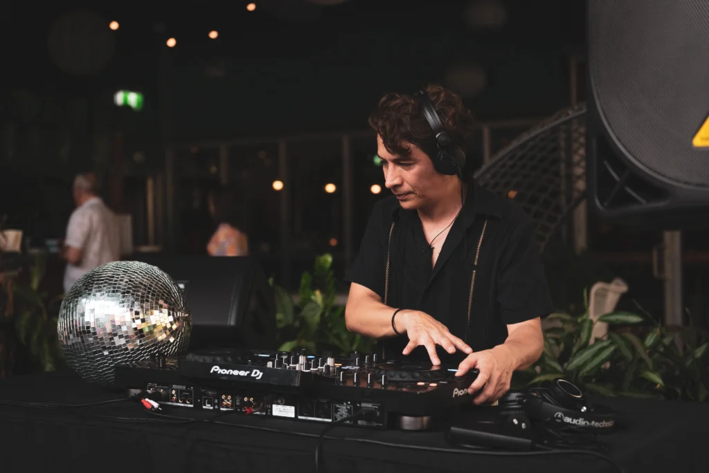 Professional photo of local DJ